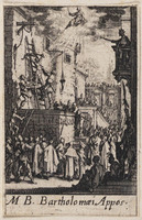 TvB G 4808
<br/>
Martyrium Bartholomeus ("Kleine Apostelserie")
<br/>
<em>Callot, Jacques (1592 - 1635)</em>